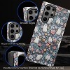 BONGEEK Case Compatible with Samsung Galaxy S23 Ultra,Scratch Resistant Hybrid 2-Layer Hard Shell Bright Phone Case, Floral - 3 of 4