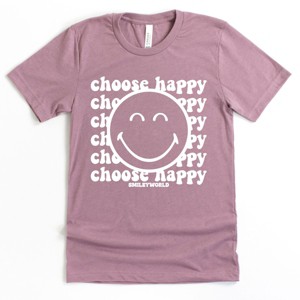 The Juniper Shop SmileyWorld Choose Happy Smiley Face Youth Short Sleeve Tee - 1 of 4