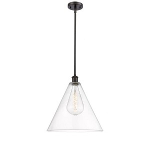 Berkshire - 1 Light Pendant In Industrial Style-16.75 Inches Tall and 16 Inches Wide - 1 of 1