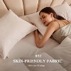 Aghana Digitals Goose Down Feather Queen Size Pillow for Side and Back Sleepers - 2 of 4