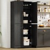 70" Tall Pantry Cabinet, Kitchen Pantry Storage Cabinets with 2 Door and 3 Adjustable Shelves, for Kitchen, Dining Room, Living Room and Bathroom - 2 of 4