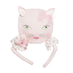 Gallerie II Koko Zombinaland Cat with Whiskers Spring Summer Decorative Soft Figurine Pillow - 1 of 3