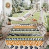 World Rug Gallery Ronda Contemporary Bohemian Indoor/Outdoor Area Rug - 2 of 4