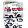 Mazda RX-3 Savanna RHD "Martini Racing Livery" White with Red and Blue Stripes 1/64 Diecast Model Car by Inno Models - 4 of 4
