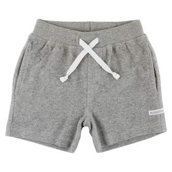 RuggedButts Gray Melange Terry Knit Casual Shorts