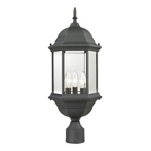 Thomas Lighting Spring Lake 3 - Light Post Light In Matte Textured ...