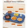 Kismile Electric Warming Tray,3 Temp Settings, Rollable Portable Food Warming Mat, Ideal for Gatherings, Parties, Food Warmer - 4 of 4