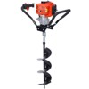 Post Hole Digger, 43cc Post Hole Digger, Gas Powered Earth Digger with 6&8" and absorber,Earth Auger Drill Bit, 30 inch Long Alloy Steel Auger - 2 of 4