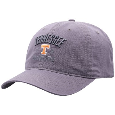 NCAA Tennessee Volunteers Men's Skill Gray Garment Washed Canvas Hat