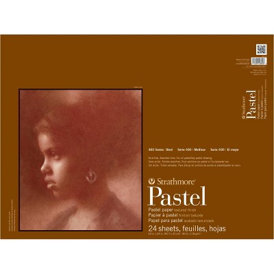 Strathmore 400 Series Pastel Pad, 18 x 24 Inches, 80 lb, 24 Sheets