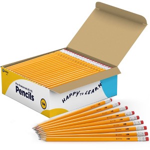 Enday Bulk Box of # 2 Pre-Sharpened Wood Pencils - 1 of 4