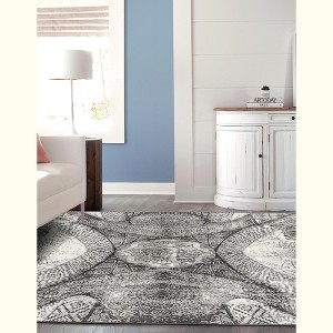 Unique Loom Sofia Albert Geometric Indoor Woven Area Rug - 1 of 4