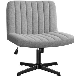 LACOO Swivel Desk Chair Armless Vanity Chair - 1 of 4