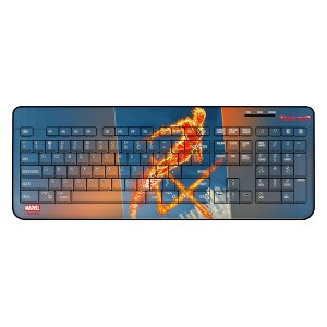 Keyscaper Marvel Fantastic 4 Cover Art Wireless USB Keyboard - 1 of 4