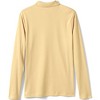 Lands' End School Uniform Kids Long Sleeve Feminine Fit Interlock Polo Shirt - 3 of 3