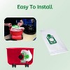 Nispira 604015 Vacuum Cleaner Microfibre Poly Dust Bags for Henry Numatic Hetty Basil James, 12 Packs - 4 of 4