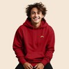 Dalix Rainbow Embroidered Fleece Zip Hoodie Cold Fall Winter Mens - 3 of 4