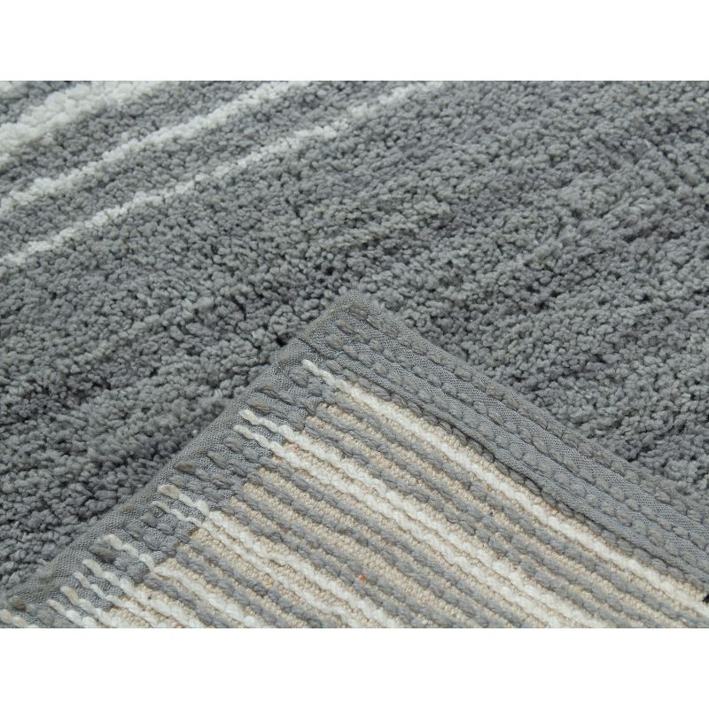 Gradiation Rug Collection Cotton Tufted Bath Rug - Home Weavers, 4 of 5
