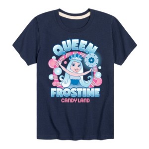 Boys' - Candy Land - Queen Frostine Short Sleeve Graphic T-Shirt - 1 of 4