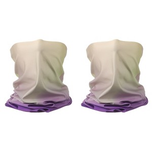 Unique Bargains Breathable Cycling Sunscreen Bandana Neck Gaiter Face Masks 2 Pcs - 1 of 4