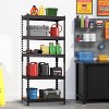 FDW 5-Tier Multi-functional Adjustable Heavy-duty Steel Storage Rack Storage Shelves - 2 of 4