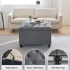 Audel Upholstered Storage Ottoman - 4 of 4