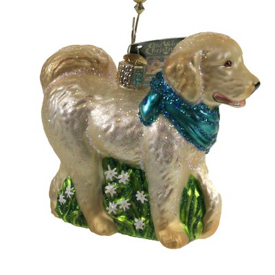 Old World Christmas 3.5 Inch Doodle Dog Ornament Mans Best Friend Pet Tree Ornaments