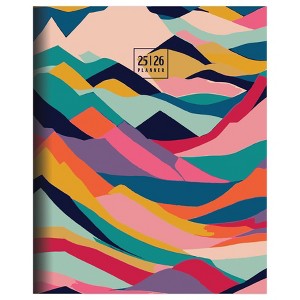 TF Publishing July 2025 - June 2026 Peaks and Valleys Medium Monthly Planner - 1 of 4