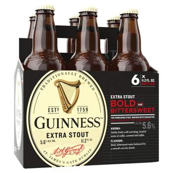 Guinness Extra Stout Beer - 6pk/11.2 fl oz Bottles