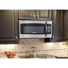 Impecca 1.6 Cu Ft, 30-Inch, Over the Range Microwave,  2 Speed 300 CFM Ventilation Fan - Stainless Steel - 4 of 4