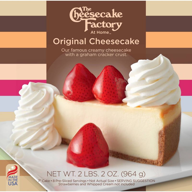 The Cheesecake Factory Frozen Original Cheesecake - 34oz, 3 of 8
