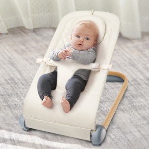 Fodoss Baby Bouncer, Portable Infant Bouncer Seat with Ergonomic Support, Foldable Baby Rocker Chair, Convertible Baby Bassinet for Newborns - 1 of 4