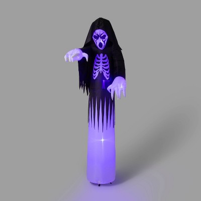 12' LED Inflatable Flickering Ghost Reaper Halloween Decoration - Hyde & EEK! Boutique™