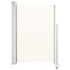 vidaXL Patio Retractable Side Awning 47.2"x118.1" Cream - 2 of 4