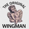Rerun Island Men's The Original Wingman Short Sleeve Graphic Cotton T-Shirt - 2 of 3