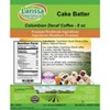 Larissa Veronica Cake Batter Colombian Decaf Coffee (Gourmet, Naturally Flavored, Whole Coffee Beans) (8 oz, ZIN: 548281) - 2 of 4