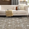 Large Washable Area Rug Non-Slip Non-Shedding Faux Wool Vintage Rug for Living Room, Farmhouse, Dining Room, Indoor - 2 of 4