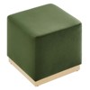 Modway Tilden 17 in. Square Performance Velvet Upholstered Ottoman - 3 of 4