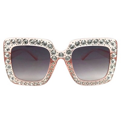 gucci pink sparkly sunglasses