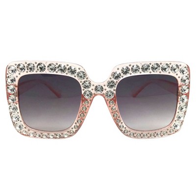 pink rhinestone gucci sunglasses