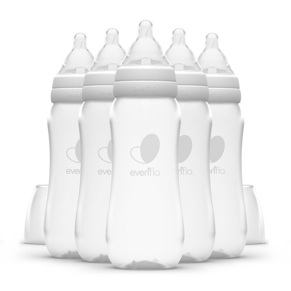 Photos - Baby Bottle / Sippy Cup Evenflo 6pk Balance Standard-Neck Anti-Colic Baby Bottles - 9oz 