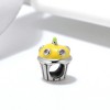 Birthday Cupcake Charm European Bead Sterling Silver Ginger Lyne Collection - 2 of 4