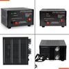 Pyle PS12KX 10 Amp AC-to-DC Bench Power Supply, Adjustable Voltage, 12V Output for Electronics and Equipment - 2 of 4