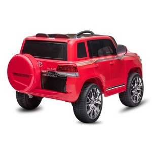 2 Seater Ride On Car for Kids, 12V Cruiser Car, Battery Powered Electric Car w/Remote Control,  LED Lights, Music Player, Gift for Boys Girls 3-8 - 1 of 4
