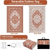 Patio Outdoor Rug, Waterproof Reversible Plastic Straw Rugs, Outside Carpet RV Mat for Patio Camp Balcony Deck Picnic - 3 of 4