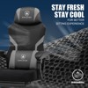 GTPLAYER Mesh Gaming Chair with Footrest, Mesh Back Reclining Office Chair for Adults, Comfortable Fabric Seat - 4 of 4