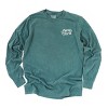 Simply Sage Market Embroidered New York Stars Garment Dyed Long Sleeve - 2 of 4