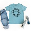The Juniper Shop SmileyWorld Good Vibes Outline Youth Short Sleeve Tee - 4 of 4