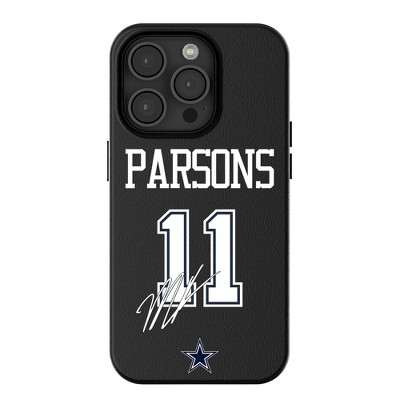 Keyscaper NFL Dallas Cowboys Players Game Tactic MagSafe Compatible Cell Phone Case for Apple iPhone