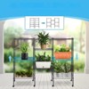 FONTOI Storage Racks, 5-Tier Shelving Unit with Adjustable Leveling Feet&Wheels, Wire Storage Racks for Garage Home Kitchen, Black, 30"*64"*14" - 2 of 4